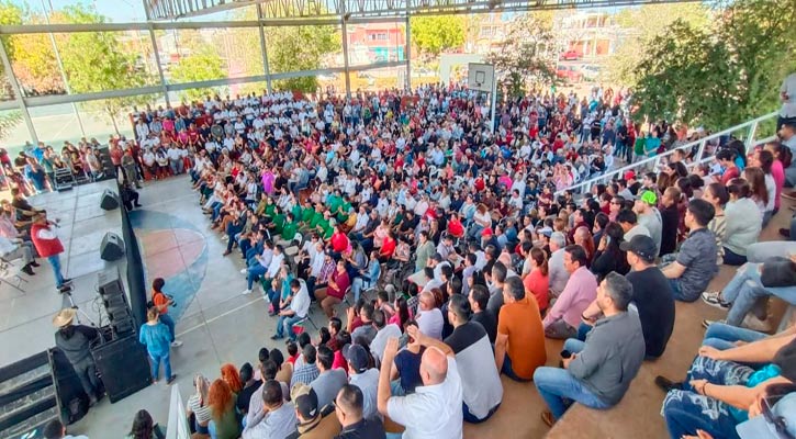 Celebra ciudadanía reforma al Poder Judicial en una fiesta popular democrática
