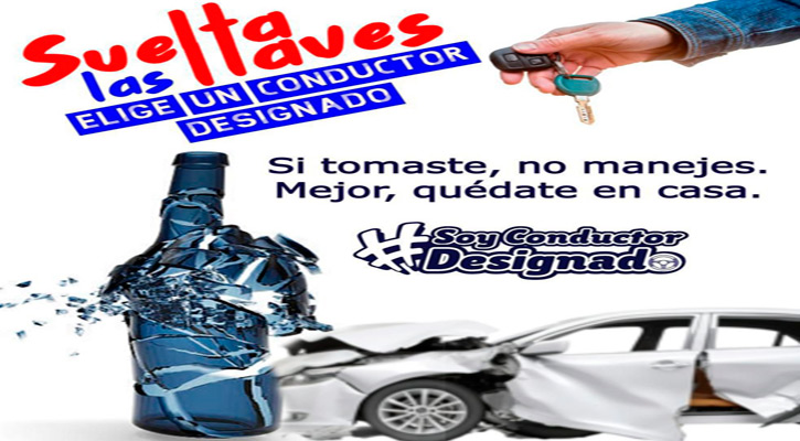 Dan a conocer en Los Cabos las estrategias de prevención Cinturón Navideño y #SoyConductorDesignado