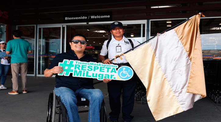 “Ponte en Mis Zapatos, No en Mi Lugar” promueve el respeto de los espacios para personas con discapacidad en Los Cabos