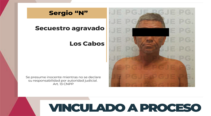 Vinculan a proceso a un sujeto por secuestro agravado en CSL