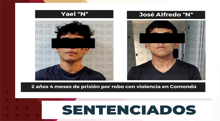 Sentenciados a más de 2 años de prisión culpables de robo con violencia en una gasolinera en Ciudad Constitución