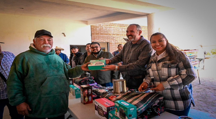 Refuerza gobierno de Los Cabos acciones sanitarias y entrega de apoyos a la zuna rural de CSL