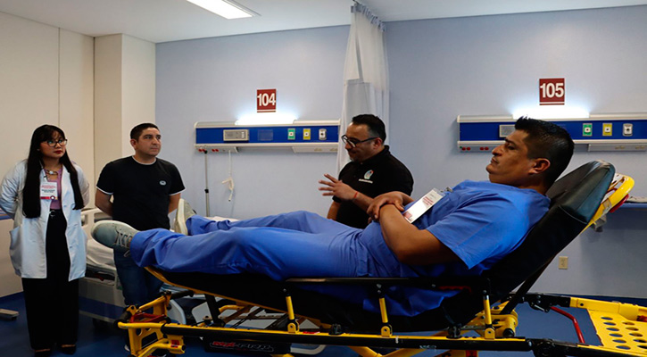 Capacita la SSA a camilleros de hospitales estatales
