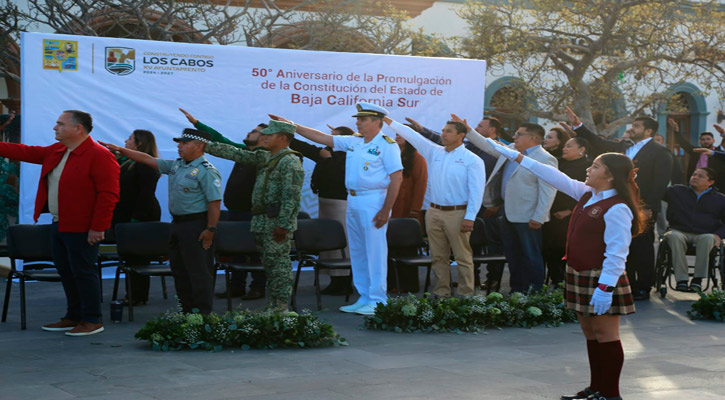 Conmemoró Los Cabos los 50 años de la Promulgación de la Constitución Política de BCS Conmemoró Los Cabos los 50 años de la Promulgación de la Constitución Política de BCS