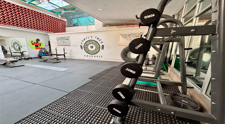 Dispone el Centro de Seguridad Social del IMSS La Paz con un gimnasio abierto al público Dispone el Centro de Seguridad Social del IMSS La Paz con un gimnasio abierto al público