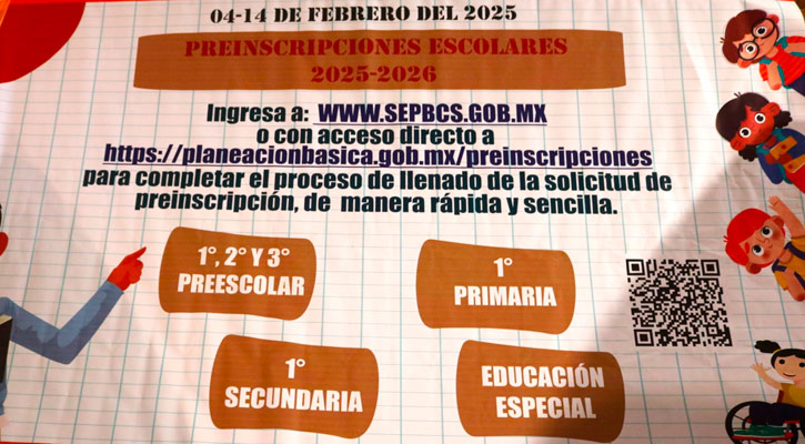 Presentó SEP plataforma de preinscripciones para el ciclo 2025-2026; iniciará el 4 de febrero Presentó SEP plataforma de preinscripciones para el ciclo 2025-2026; iniciará el 4 de febrero
