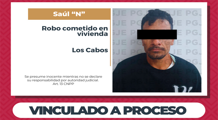 Prisión preventiva por robo de dinero, joyas, tarjetas bancarias y llaves de un auto en una vivienda de CSL