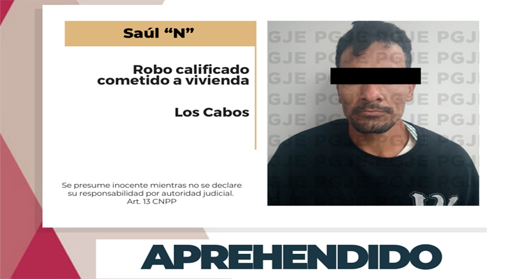 Detenido por robo calificado en una vivienda de CSL Detenido por robo calificado en una vivienda de CSL