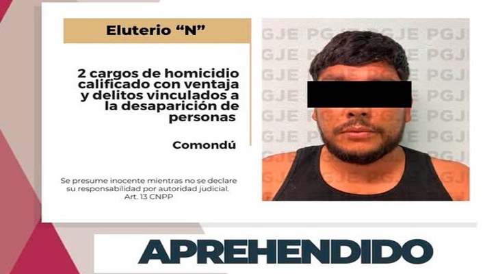 Aprehendido por 2 cargos de homicidio calificado con ventaja en Comondú Aprehendido por 2 cargos de homicidio calificado con ventaja en Comondú