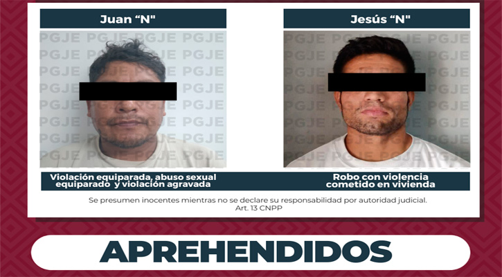 Cumplimentan órdenes de aprehensión en CSL y La Paz