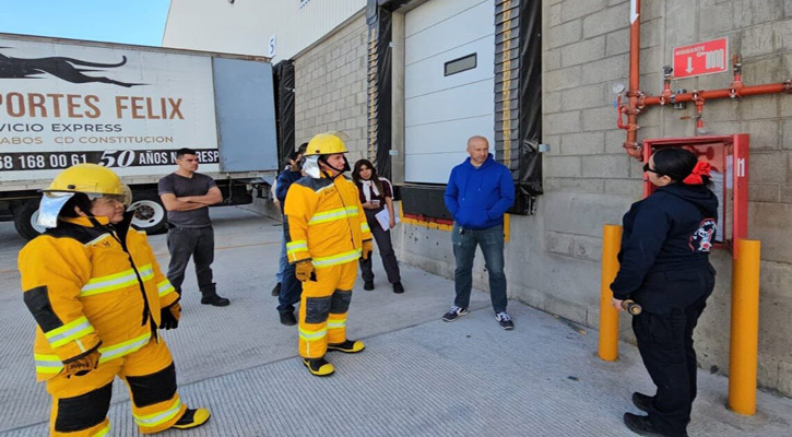 Intensifican Bomberos de La Paz inspecciones en comercios para evitar accidentes