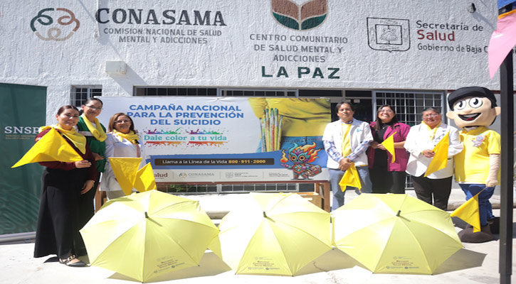 Participa BCS en la campaña sobre la prevención del suicidio “Dale color a tu vida” Participa BCS en la campaña sobre la prevención del suicidio “Dale color a tu vida”