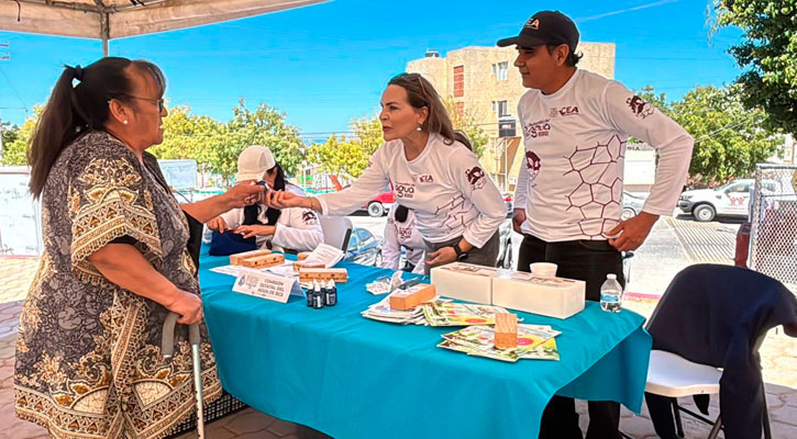 Realizó GAB jornada social por el Día Internacional de la Mujer y el Agua en La Paz