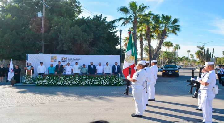 Conmemoran en Los Cabos el 219 Aniversario del Natalicio de Benito Juárez