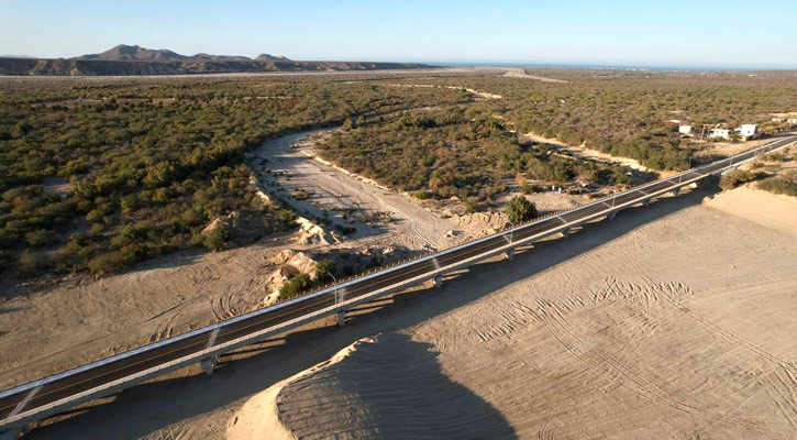 Inauguró el Gobernador nuevo puente en La Ribera; destinaron más de 182 mdp