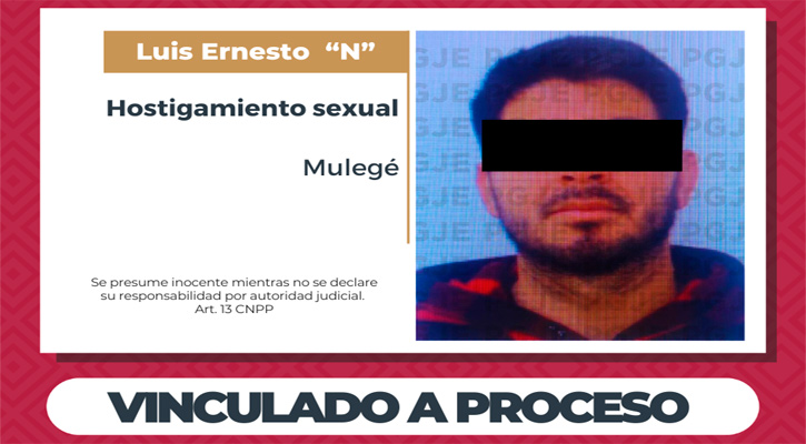 Quedó en prisión preventiva por hostigamiento sexual en Guerrero Negro Quedó en prisión preventiva por hostigamiento sexual en Guerrero Negro