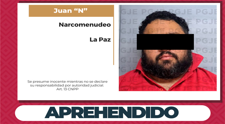 Aprehenden a imputado por delito contra la salud en La Paz Aprehenden a imputado por delito contra la salud en La Paz