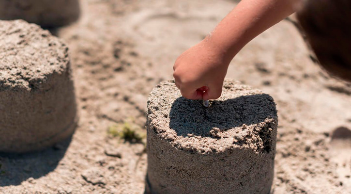 Invitan a participar en el concurso infantil “Modelado de Arena” en La Ribera
