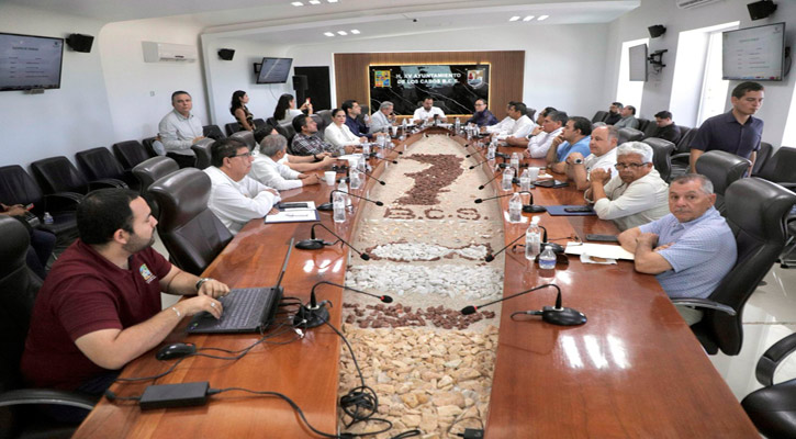 Encabezó alcalde Christian Agúndez primera sesión ordinaria de la Comisión Técnica de Catastro