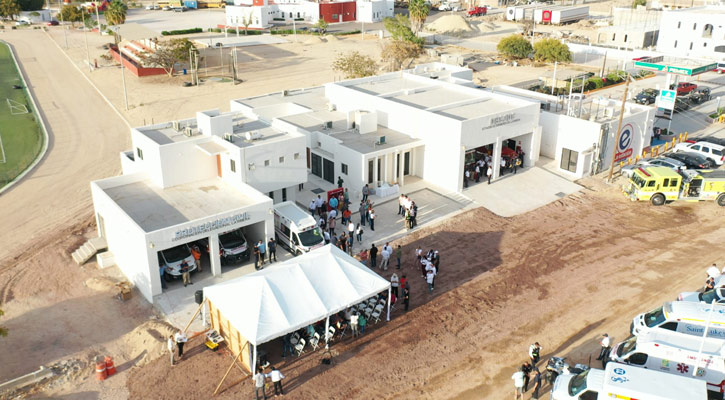 Entregó el Alcalde de Los Cabos nueva Estación de Bomberos y Protección Civil en La Ribera