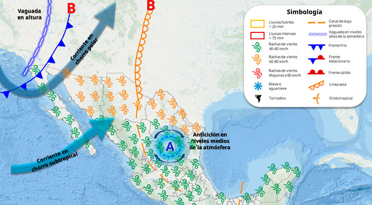 La Paz se mantendrá como la zona más caliente de BCS con 35°, Los Cabos con 30º; se acerca frente frío