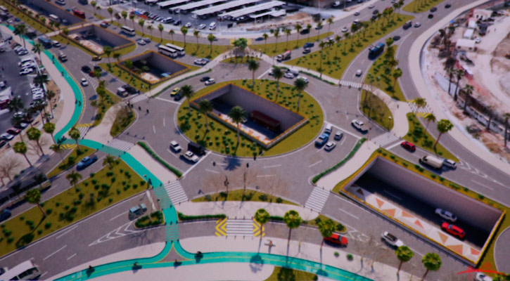Avanza proyecto de paso a desnivel en glorieta de Fonatur en SJC; invertirán 480 mdp