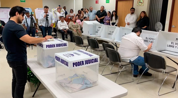Entre la incertidumbre y confusión ciudadana, INE promueve elección judicial