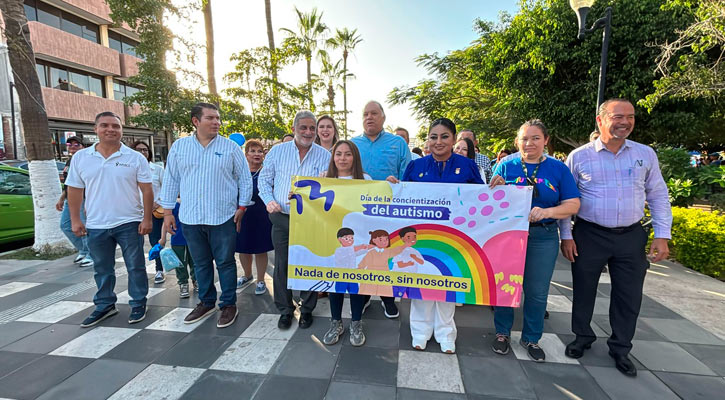 Realizó gobierno de BCS marcha para concientizar sobre el Autismo Realizó gobierno de BCS marcha para concientizar sobre el Autismo