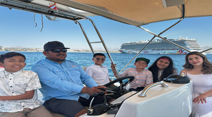 Disfrutaron del avistamiento de ballenas los integrantes del II Cabildo Infantil de Los Cabos