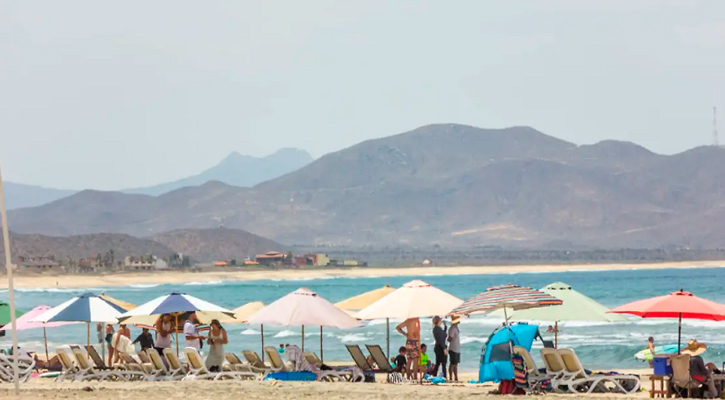 Les espera temperatura templada a los vacacionistas este fin de semana en BCS