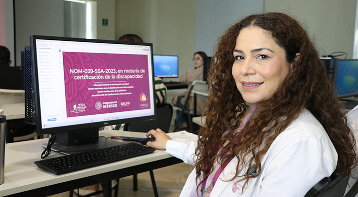 Realizan un taller para implementar en BCS el certificado electrónico de discapacidad