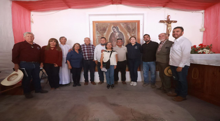 Concluye la restauración de la Virgen de Nuestra Señora de Guadalupe, en la Sierra de Guadalupe Concluye la restauración de la Virgen de Nuestra Señora de Guadalupe, en la Sierra de Guadalupe