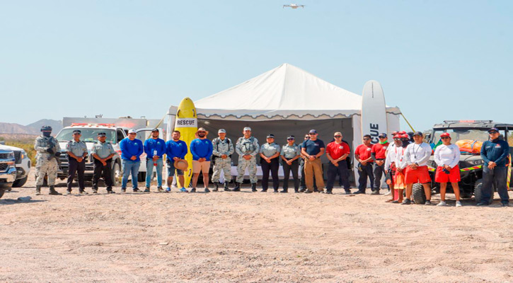 Realiza Zofemat recorridos de vigilancia en playas de Los Cabos