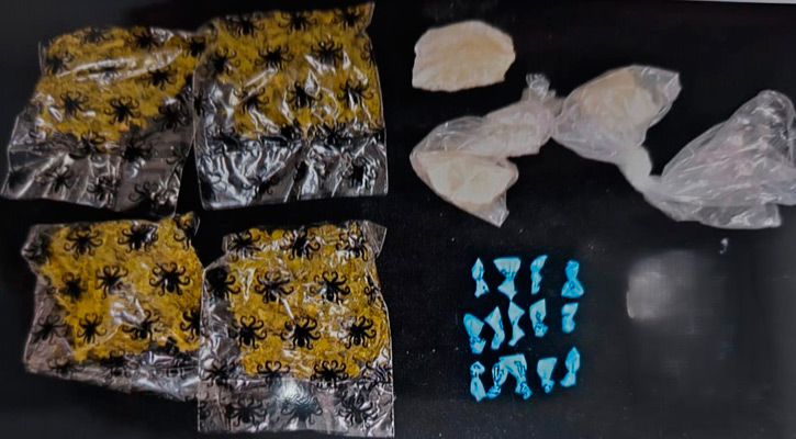 Vinculan a proceso a 3 personas por posesión de armas de fuego y posesión droga en La Paz