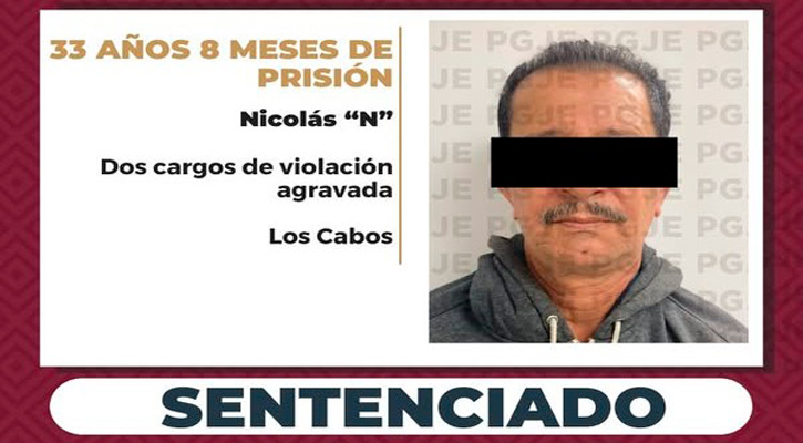 Sentenciado a más de 33 años de prisión culpable de 2 cargos de violación agravada en CSL