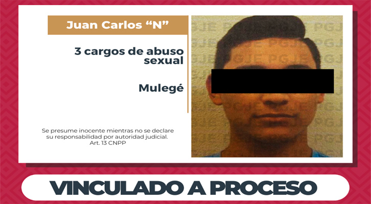 Vinculado a proceso por 3 cargos de abuso sexual agravado en Santa Rosalía