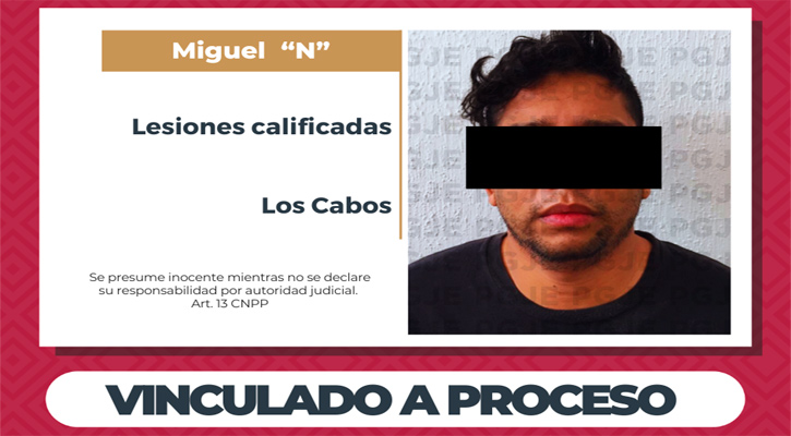 Vinculado a proceso por lesiones calificadas en SJC