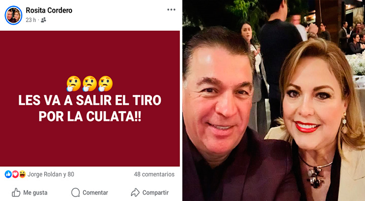 “Les va a salir el tiro por la culata”, advierte esposa del ex alcalde de La Paz, Rubén Muñoz