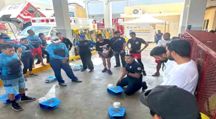 Inició el XXXI Seminario de Rescate Acuático de Bomberos de CSL