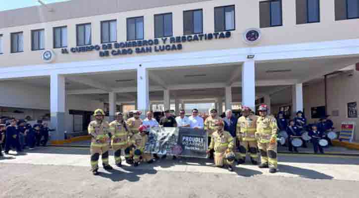 Anuncian Ayuntamiento de Los Cabos y Bomberos CSL nuevos proyectos de infraestructura