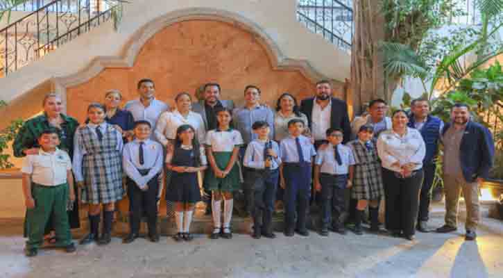 Reconoce alcalde Christian Agúndez a participar del II Cabildo Infantil de Los Cabos