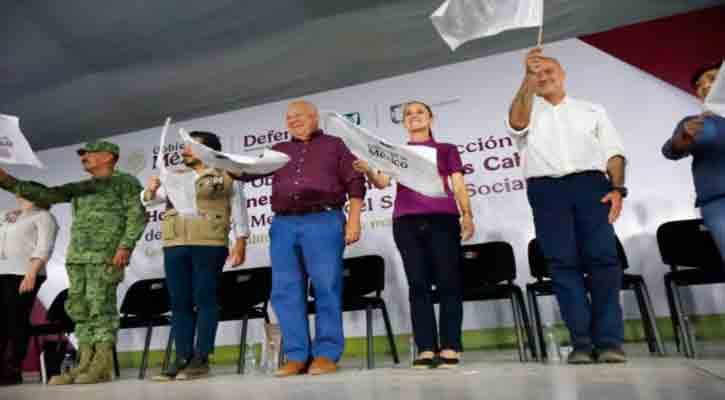 Dio la presidenta Claudia Sheinbaum el banderazo de inicio a la construcción del nuevo Hospital General Regional del IMSS en Los Cabos