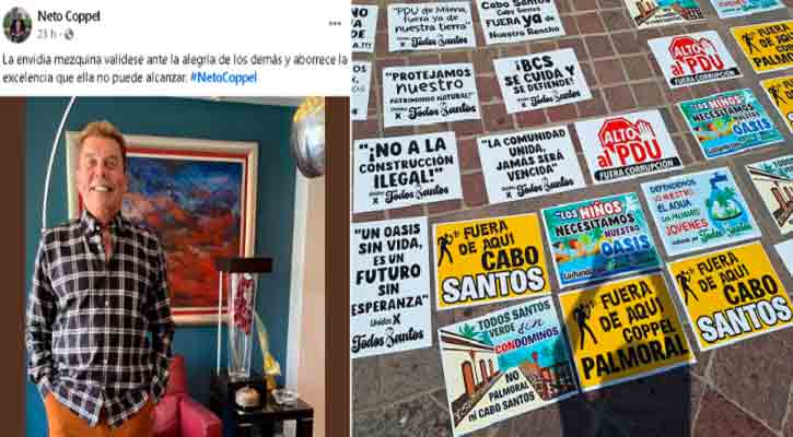 Crece polémica por proyecto Palmoral en palmar de Todos Santos