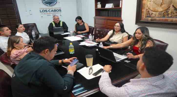 Inician autoridades de Los Cabos trabajos técnicos rumbo al I Informe de Gobierno