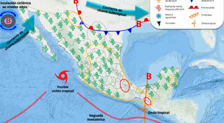 Seguirá onda de calor en La Paz; posible huracán afectaría BCS el fin de semana