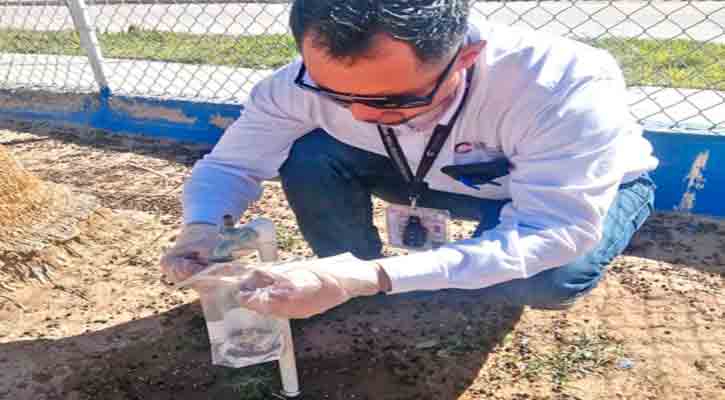 Vigila Coepris la calidad de agua en fuentes de abastecimiento en La Paz