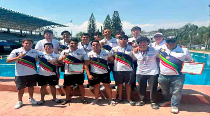 Con broce, selección varonil de waterpolo clasifica al a Olimpiada nacional