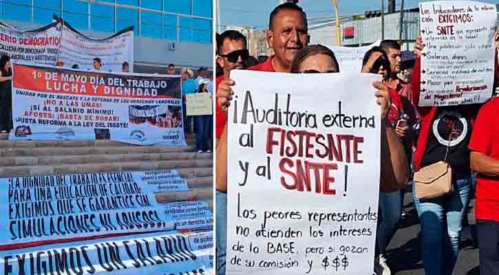Disidencia magisterial de BCS espera la visita de Mario Delgado para exponerle sus demandas