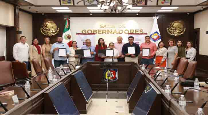 Firman acuerdo para asegurar el acceso de programas alimentarios del SEDIF a grupos prioritarios de BCS