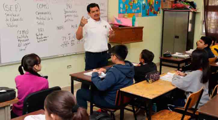 Reafirman docentes de BCS una enseñanza basada en valores a estudiantes